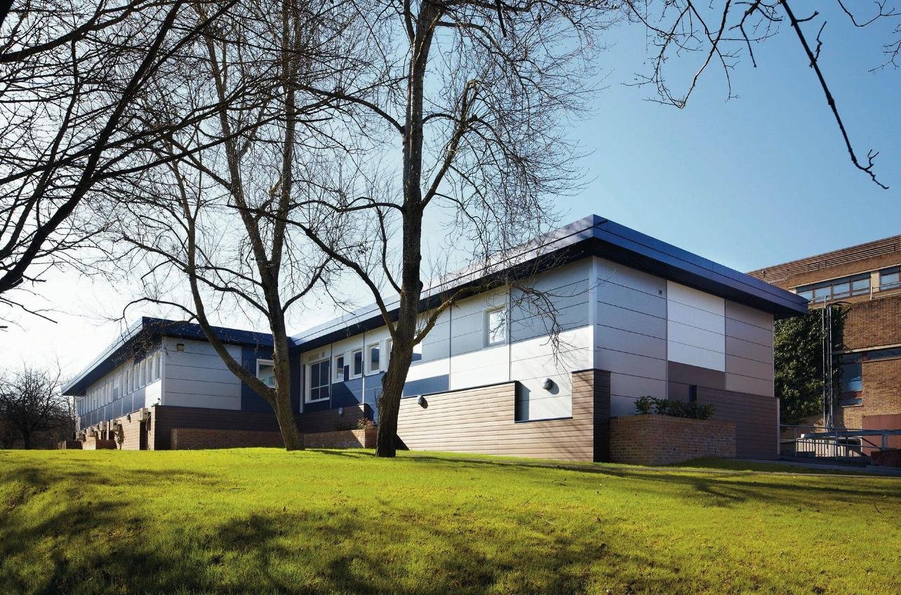 Healthcare building exterior