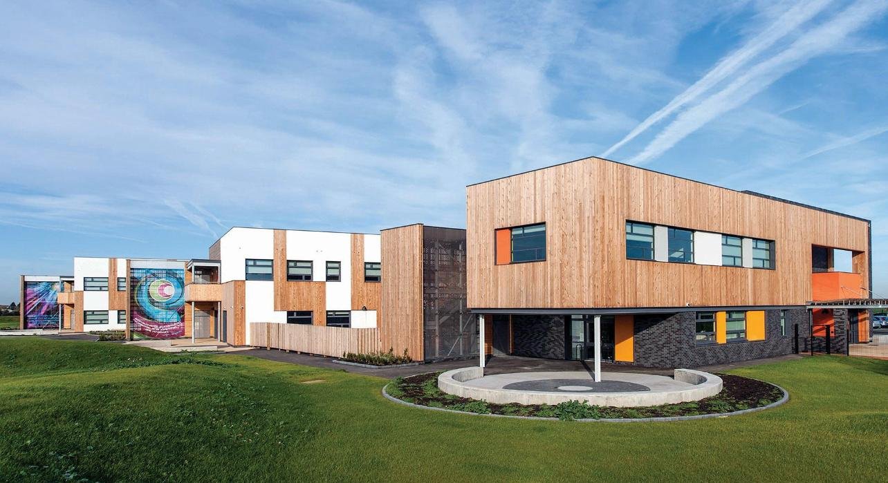 School building exterior