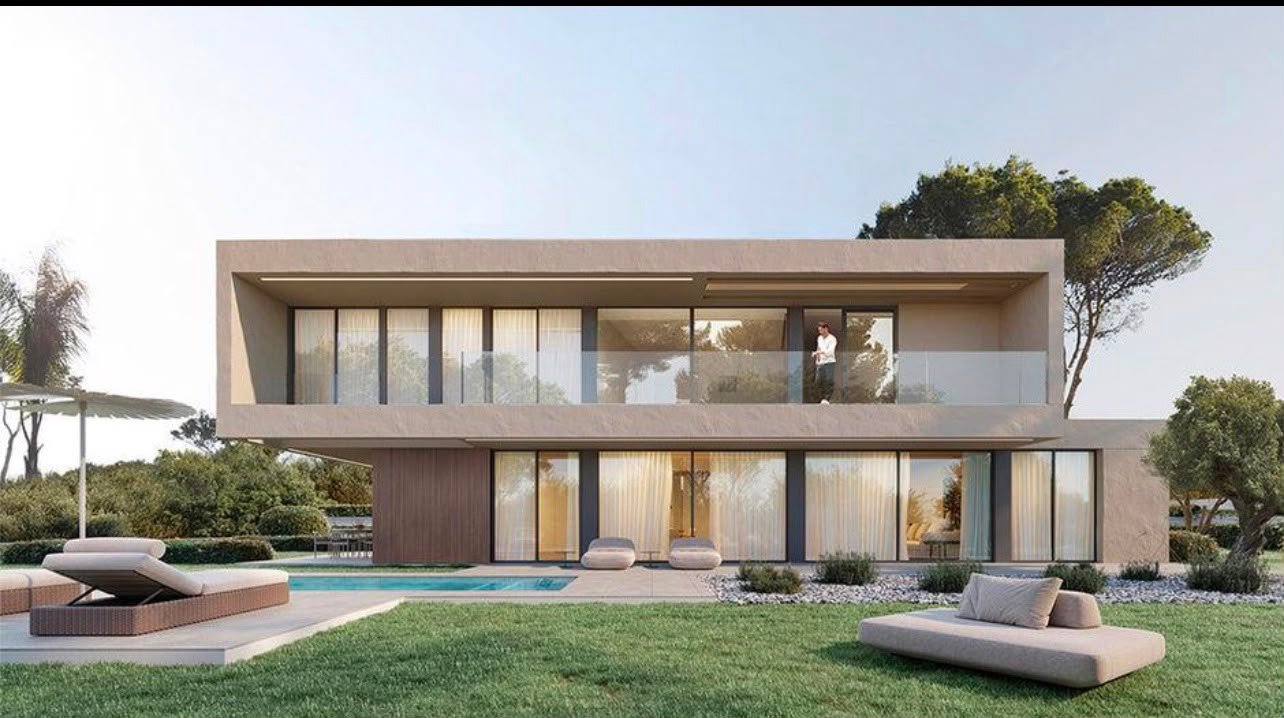 Prefabricated home exterior view