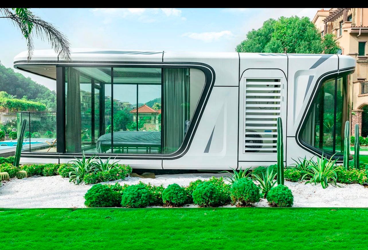 Capsule home interior feature