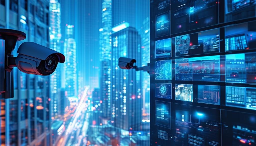Surveillance camera installation