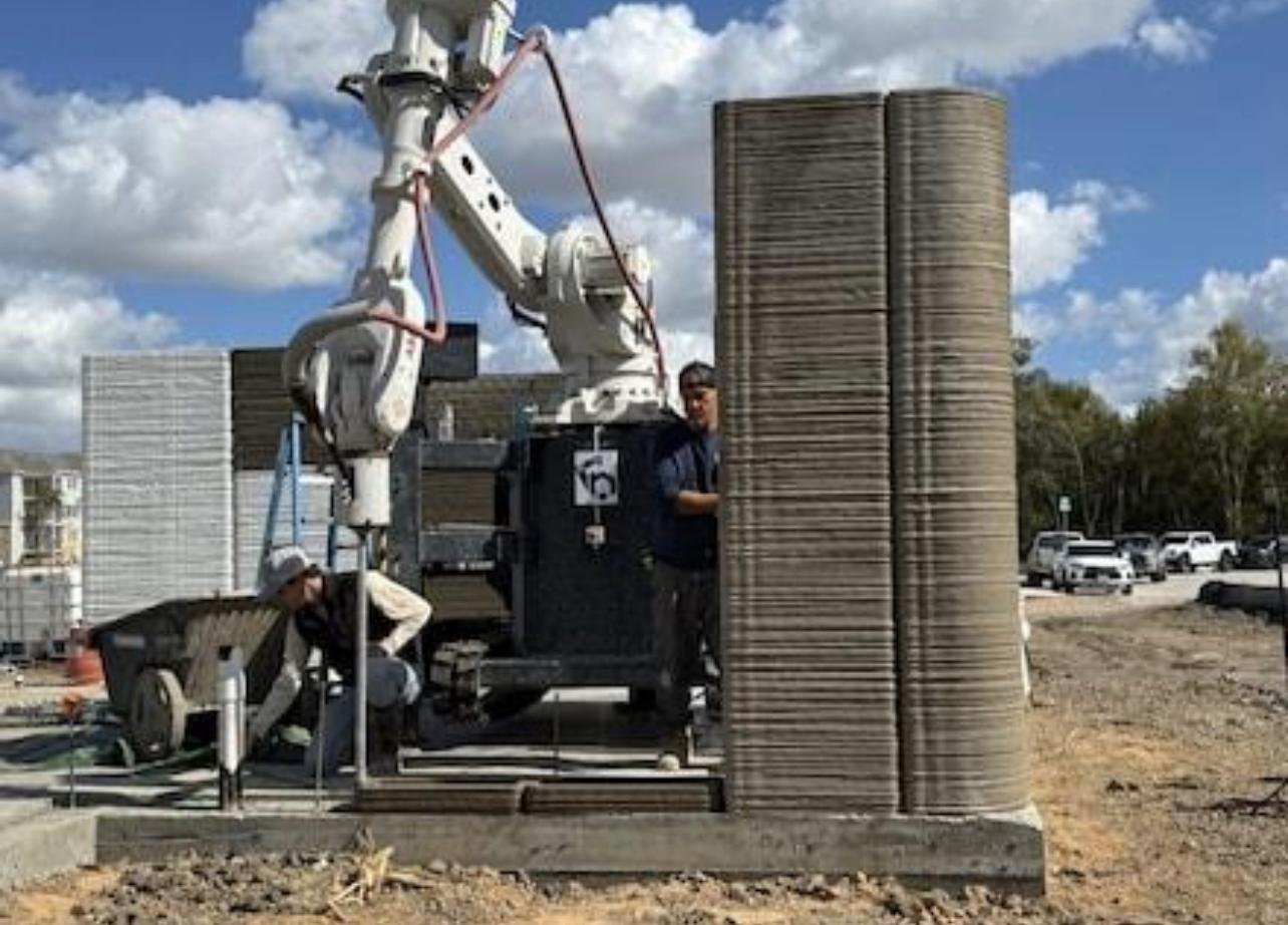 Robotic rebar tying