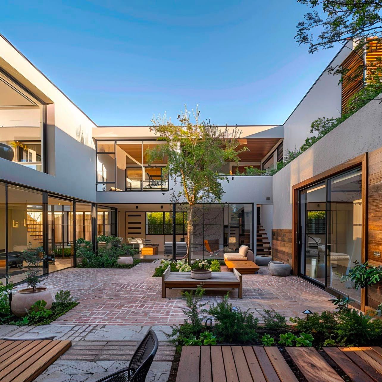 Modern home interior detail