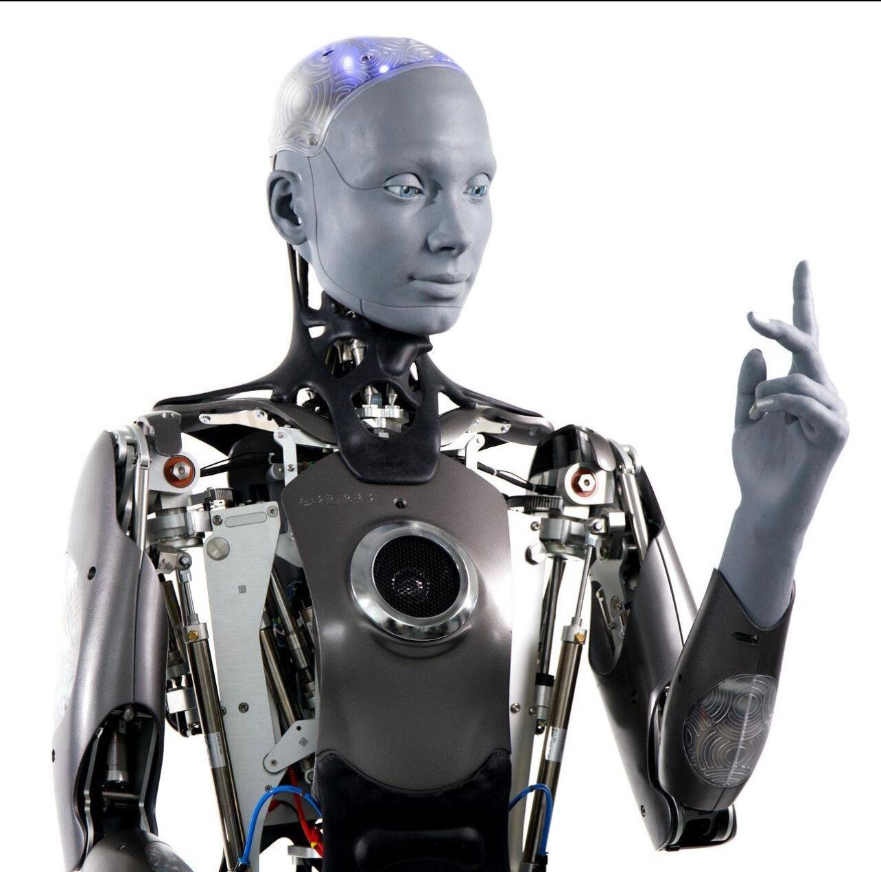 Humanoid robot upper body and hands