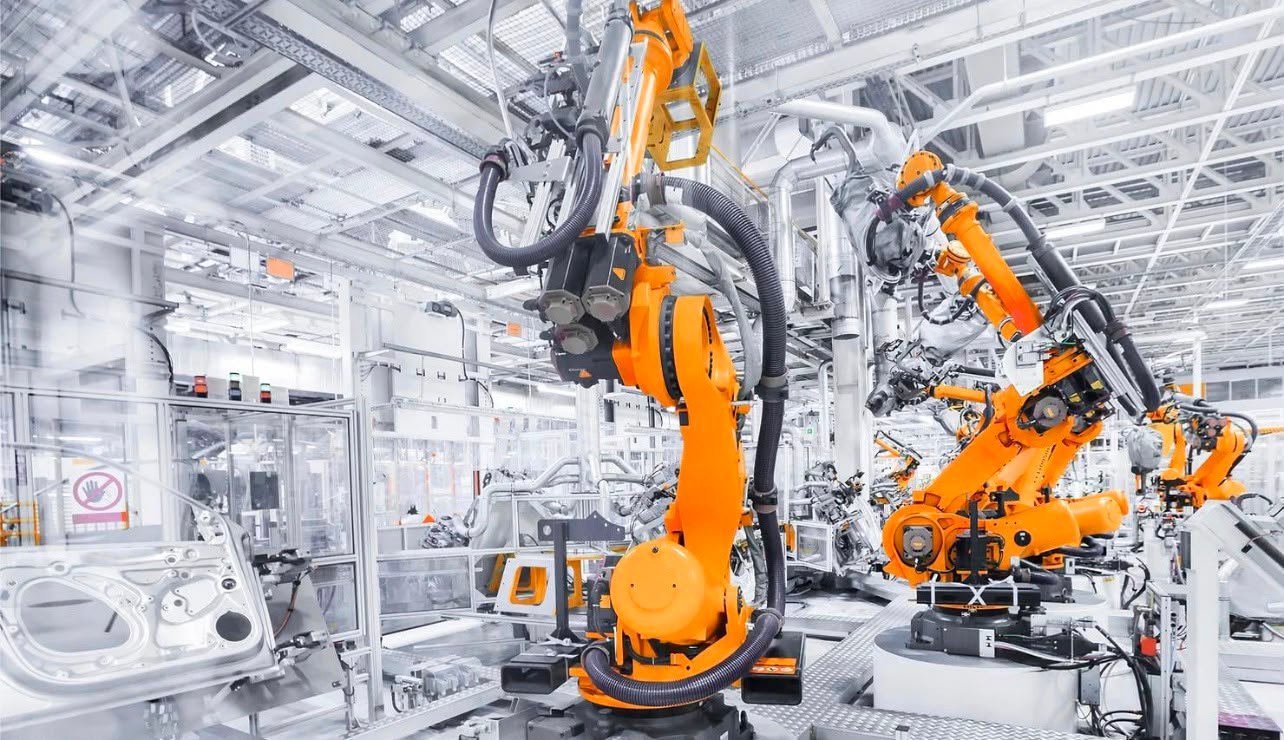 Industrial robotics installation