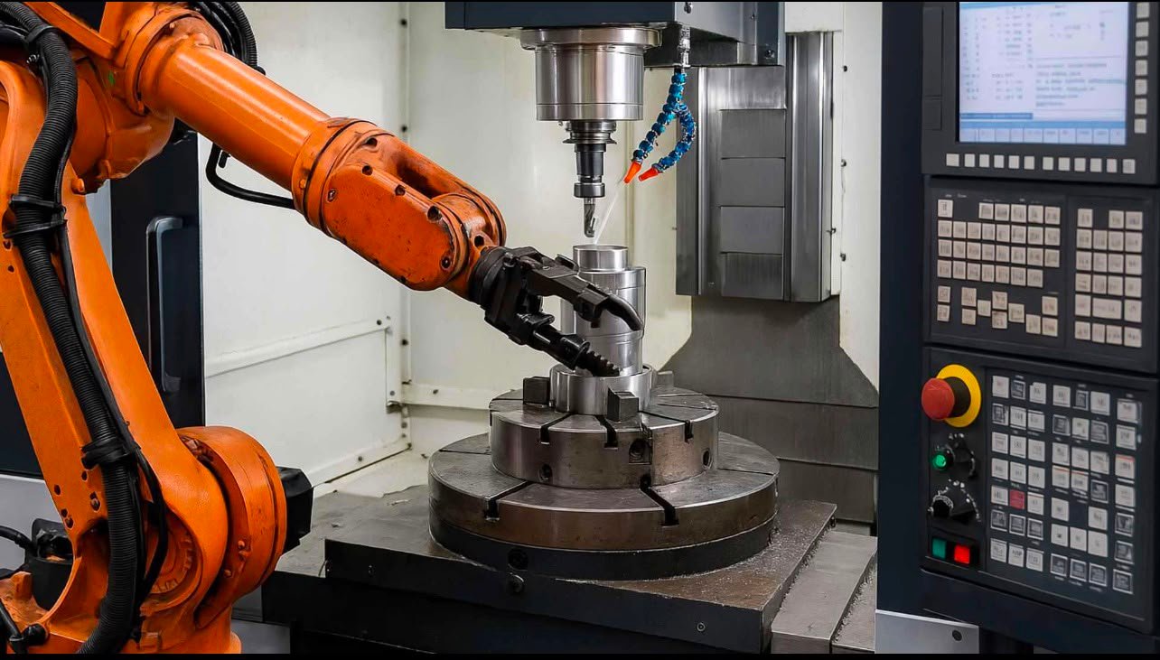 Robot arm detail
