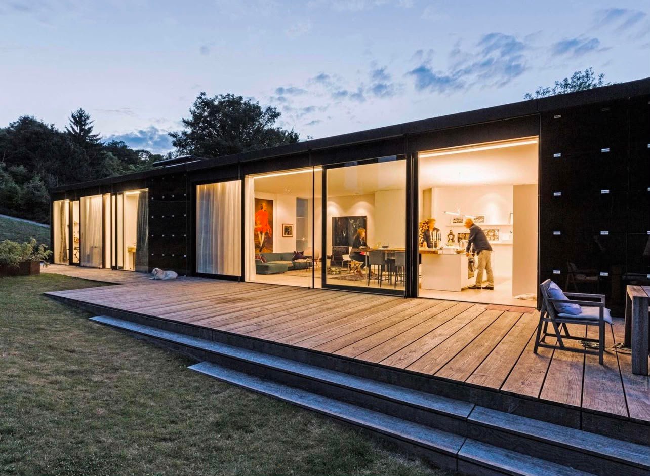 Modular home living space