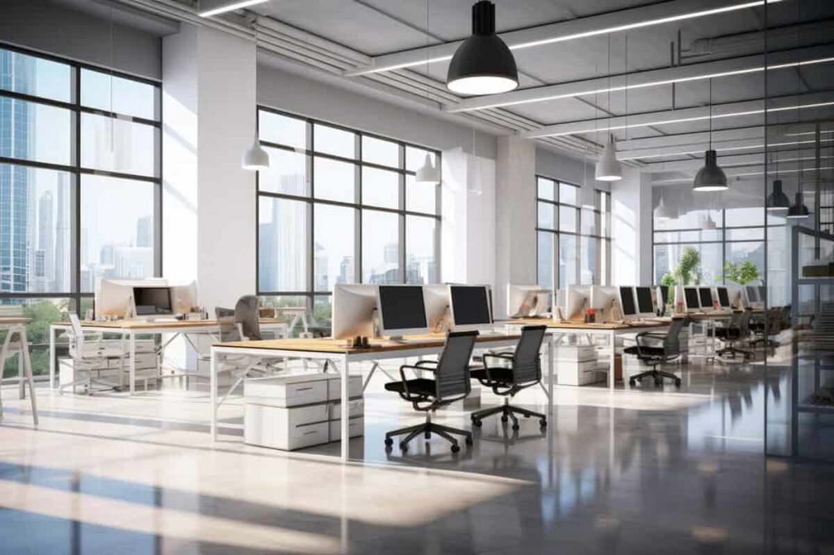 Office interior detail