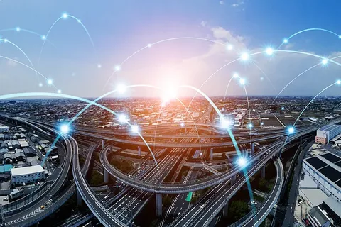 Smart city devices on street furniture
