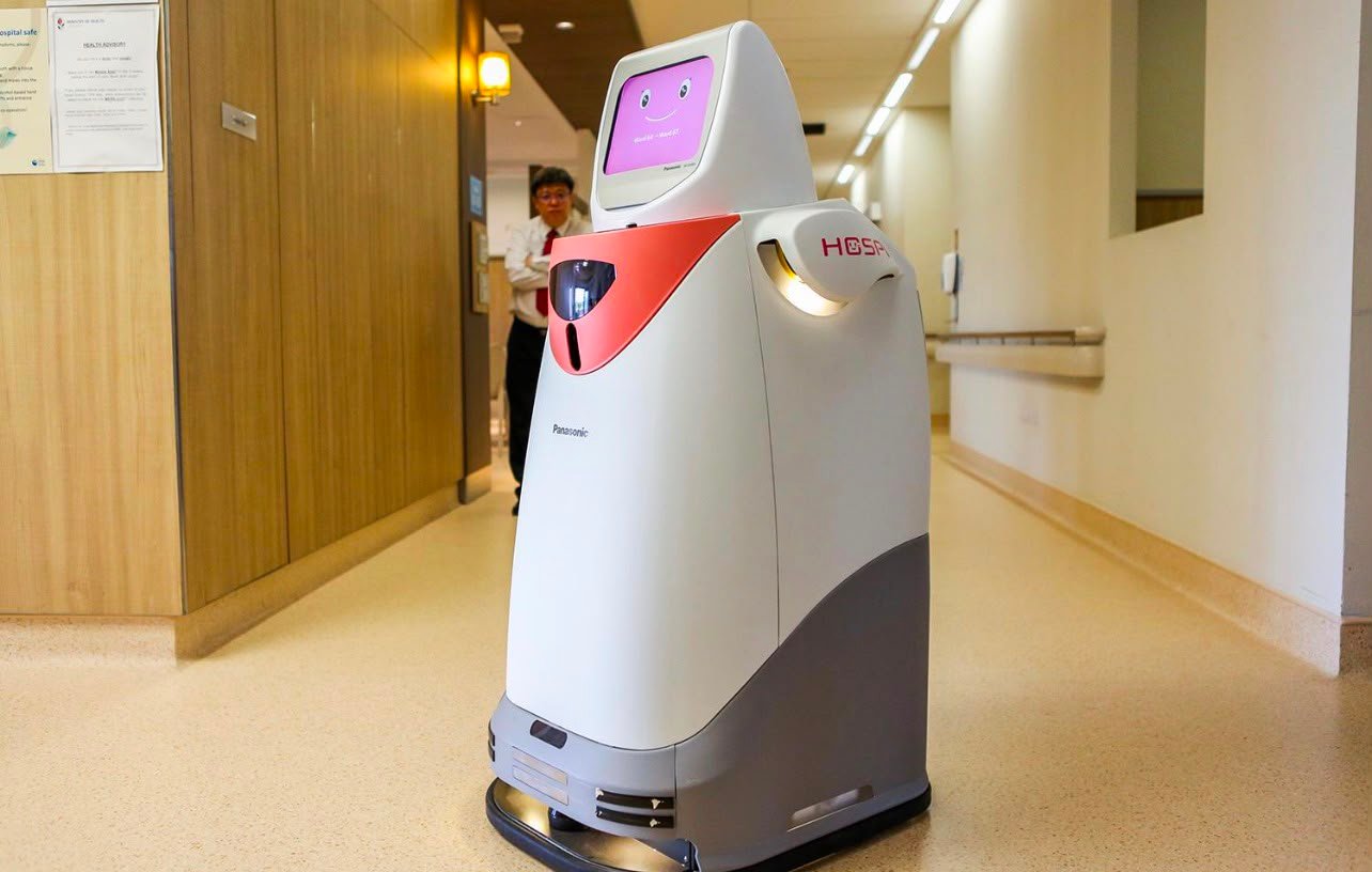 Service robot charging dock
