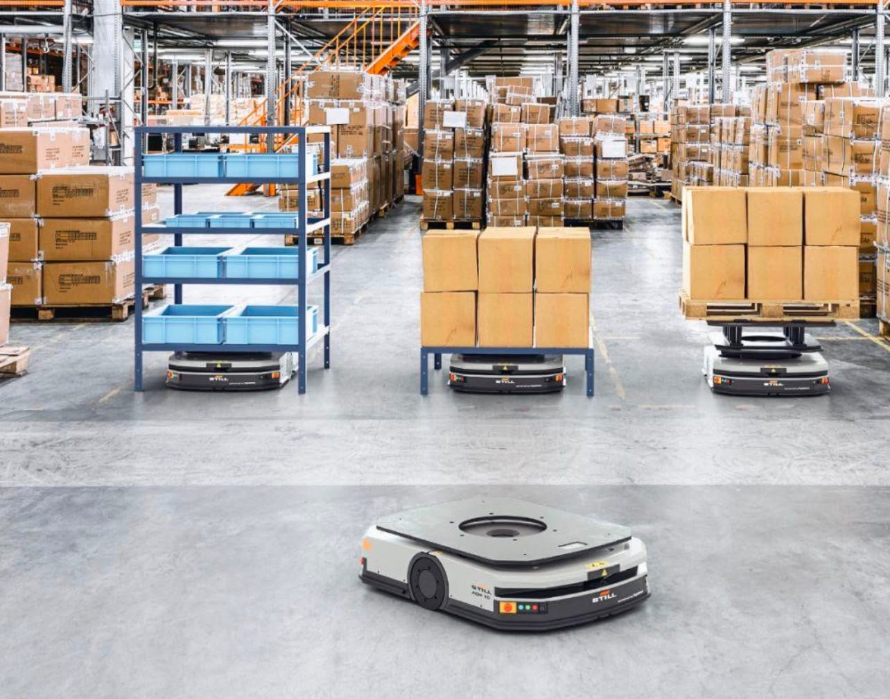 Warehouse automation on the floor