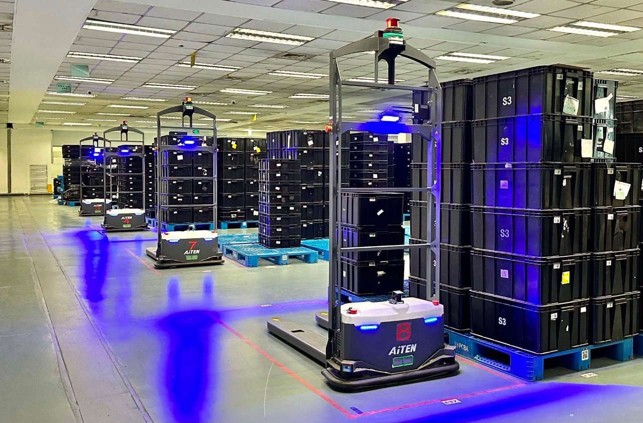 Warehouse conveyor and sortation